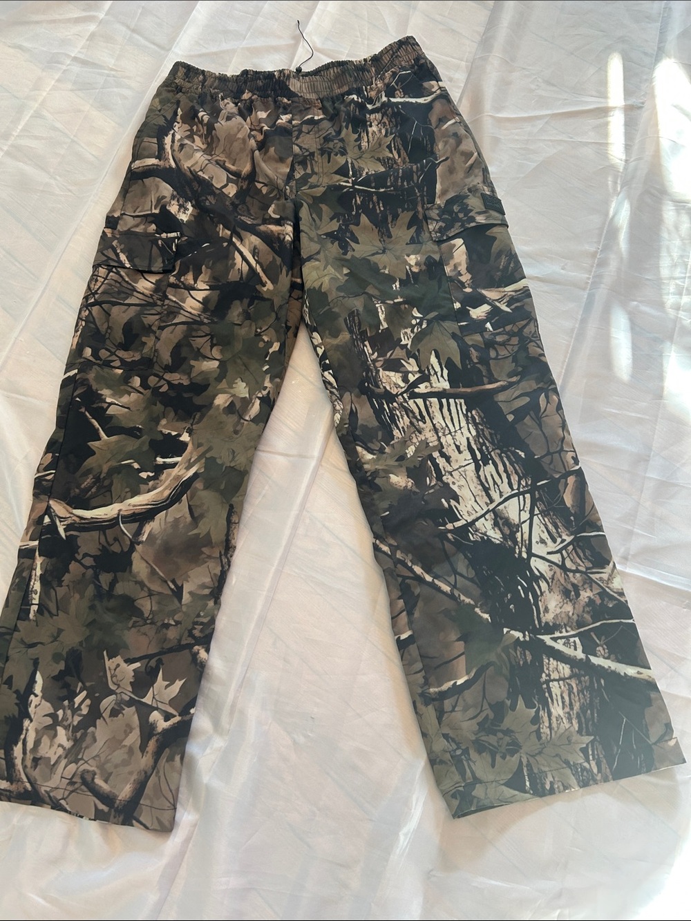 Reason Men's Green Camo Cargo Pants